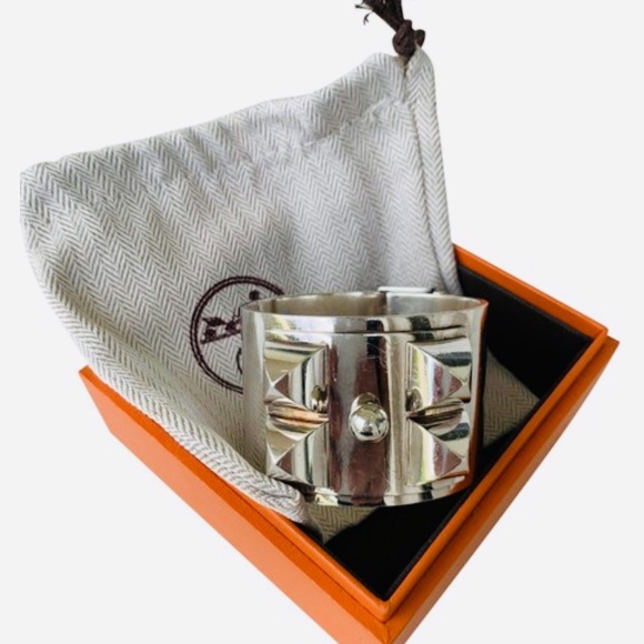 Hermes Jewelry - CDC HERMES SILVER 925 CUFF